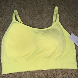 Auden neon yellow bralette